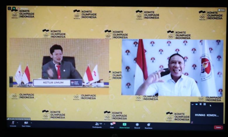 Buka Rapat Tahunan NOC Indonesia, Menpora Amali Targetkan Indonesia Masuk 10 Besar di Olimpiade 2032