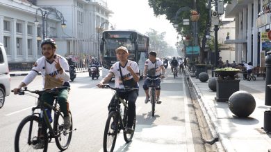 Photo of Milad ke-68 Unisba, 567 Peserta Ikuti Funbike Keliling Kota Bandung